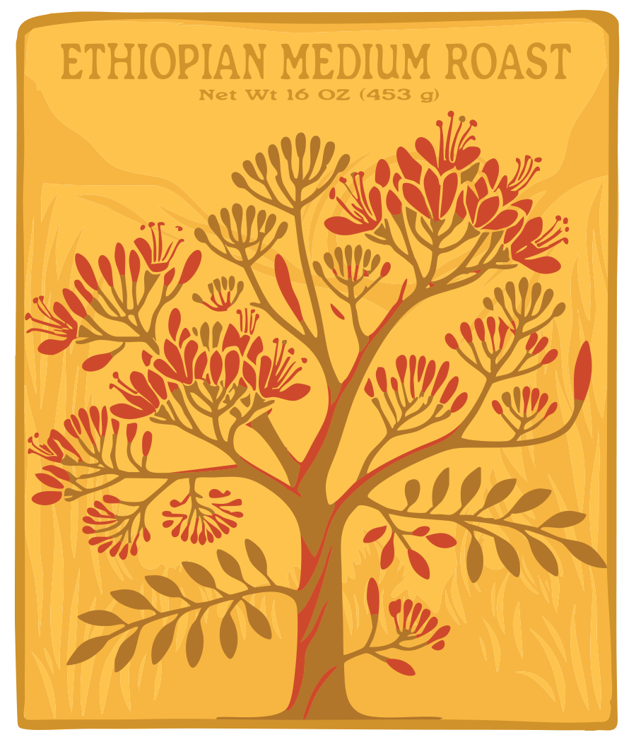 Ethiopian Medium Roast 16oz
