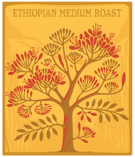 Ethiopian Medium Roast 5lbs Bag
