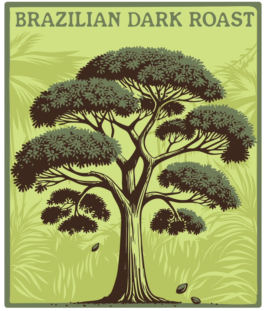 Brazilian Dark Roast 5lbs Bag